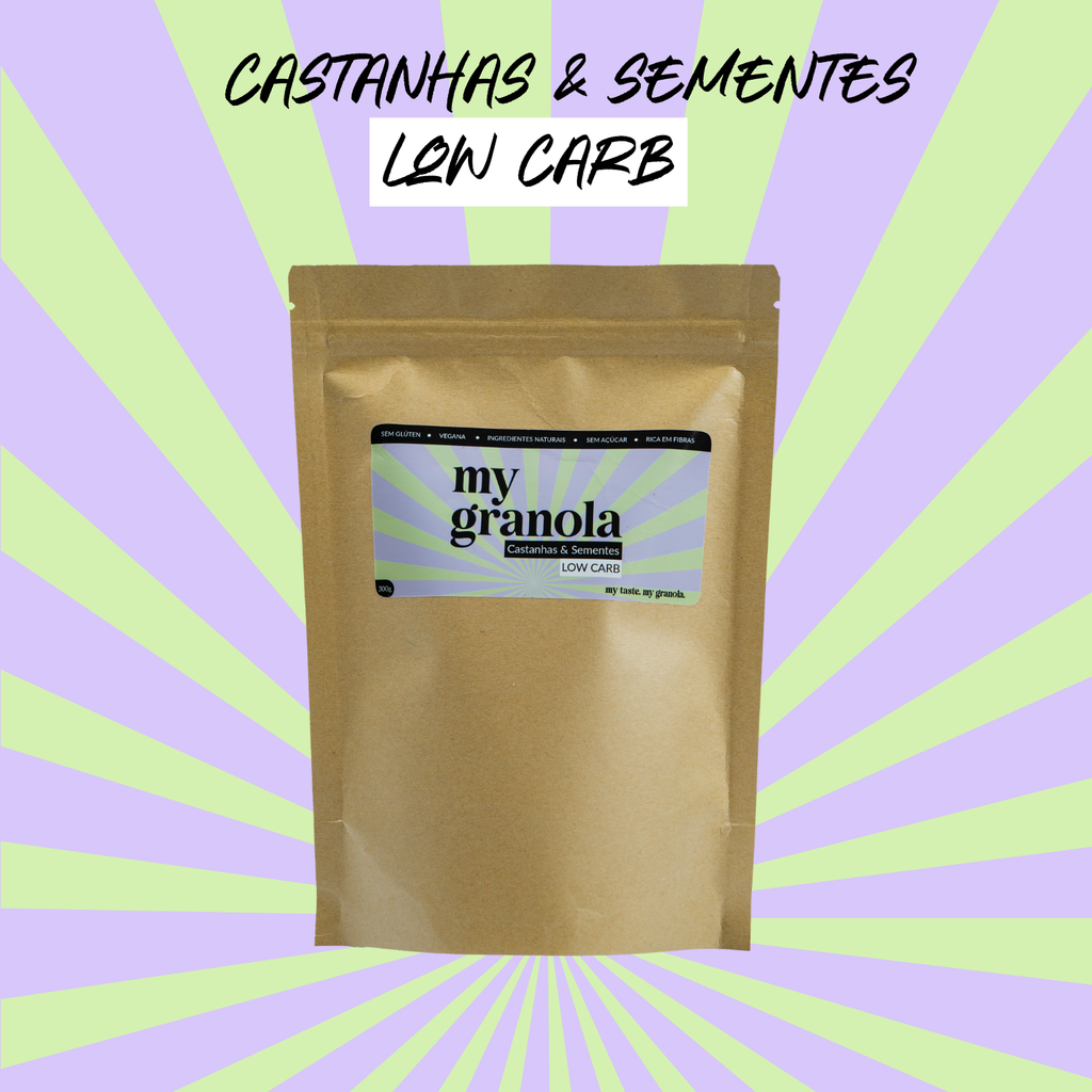 Granola Low Carb zero açúcar