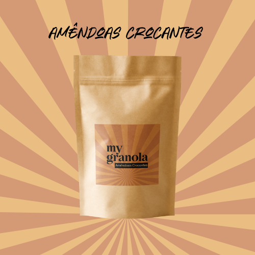 Granola de amêndoas crocantes