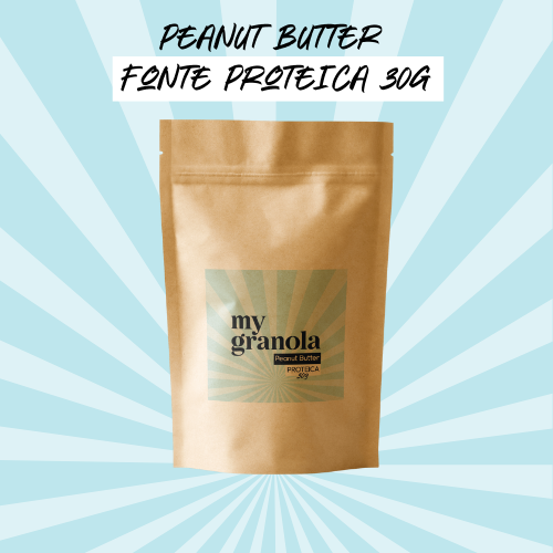 Granola proteica de peanut butter