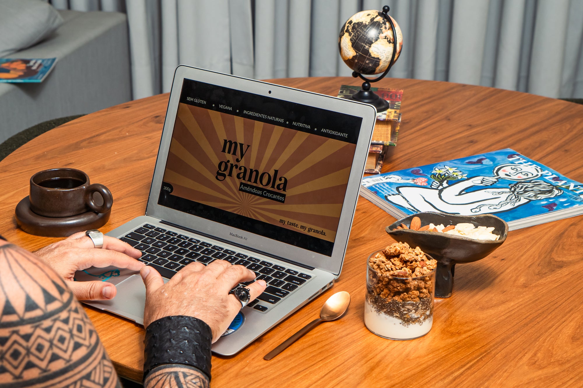 Granola de Amêndoas Crocantes