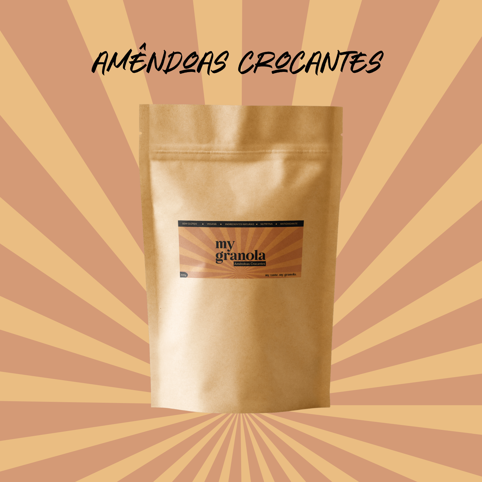 Granola de Amêndoas Crocantes