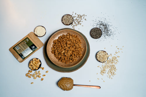 Granola proteica de Peanut Butter & Baunilha